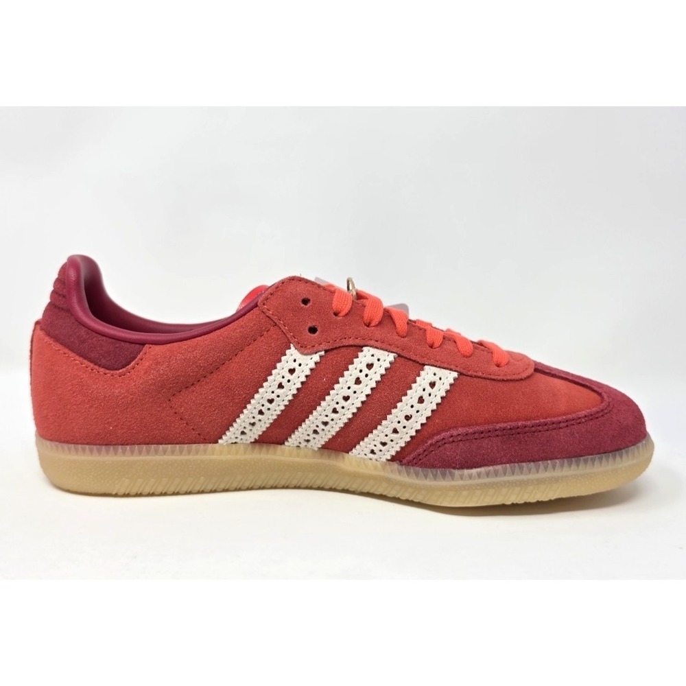 Adidas Samba OG Special Edition Valentines Day Red-JS3526-Youth 5/Women's 6 NWB - Picture 5 of 10